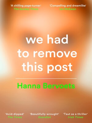 cover image of We Had to Remove This Post